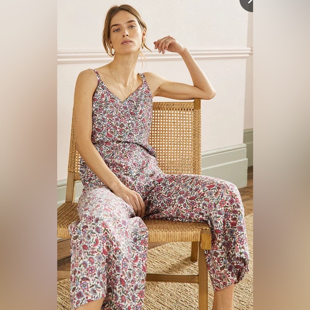 Lola Strappy Linen Jumpsuit